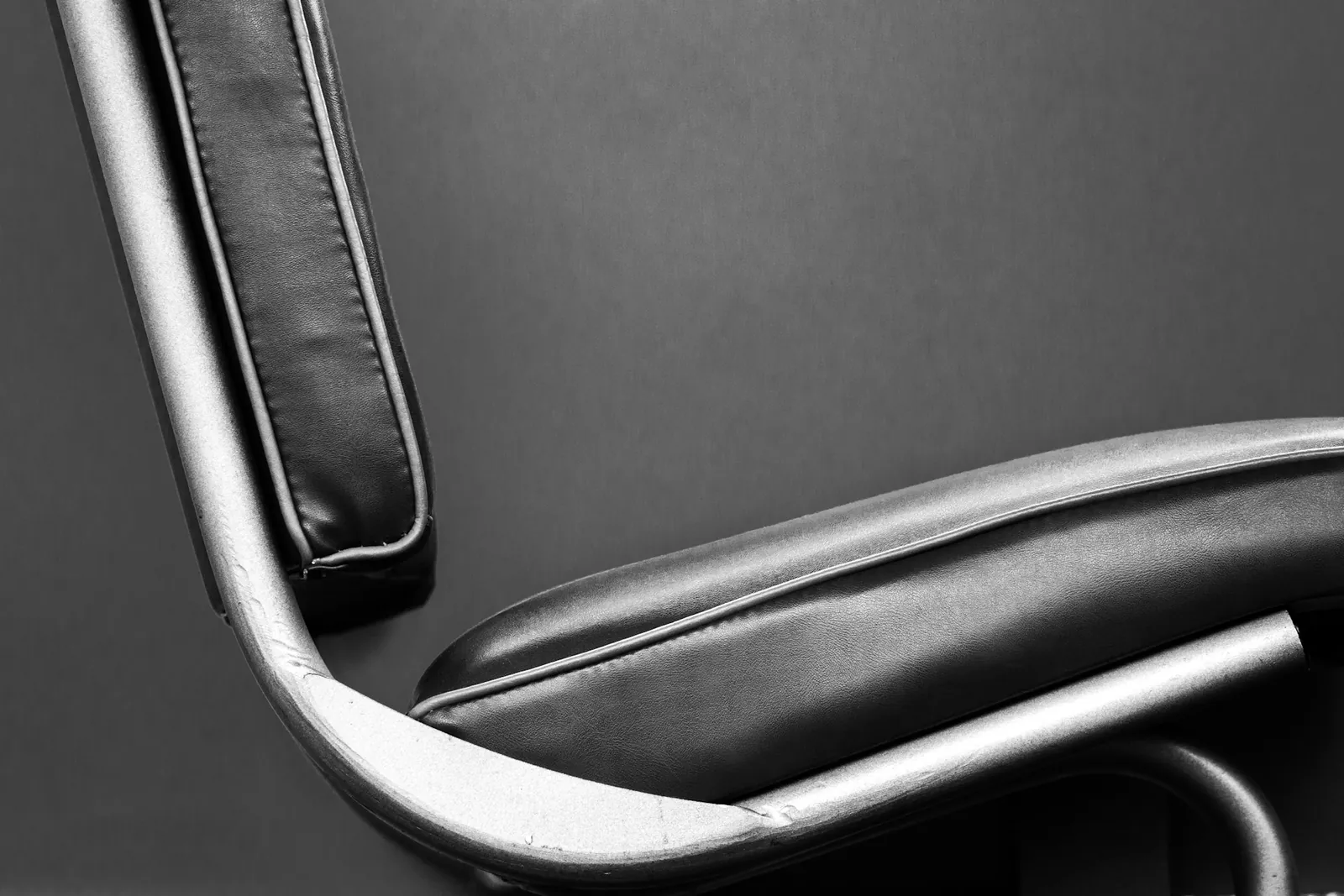 An empty executive chair