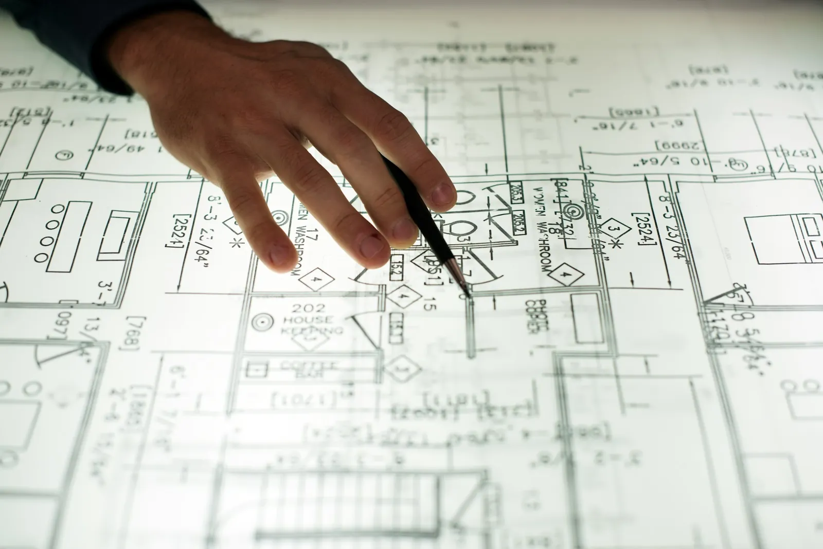 An architectural floor plan