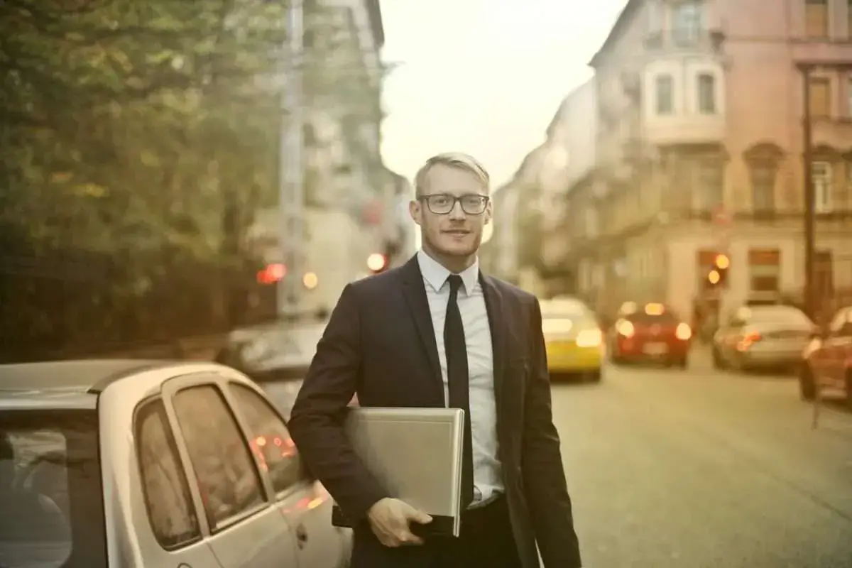 Professional confidently answering questions in a job interview. - Professional Executive Services - Professional Executive Services