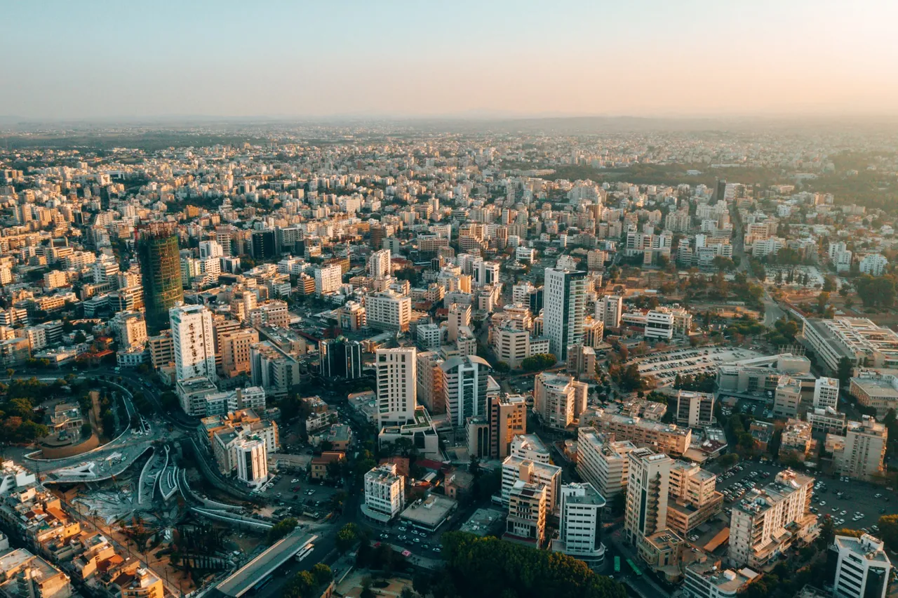 Nicosia business district, the capital of Cyprus and seat of government, banking, regulators and KiTalent's local hub