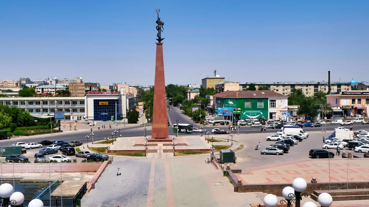 Shymkent, the third-largest city of Kazakhstan and a southern industrial and manufacturing centre